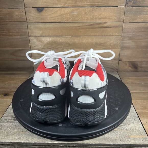 Under Armour HOVR Infinite Summit 2 Womens Size 7 White Black Red Running Shoes - Picture 4 of 10